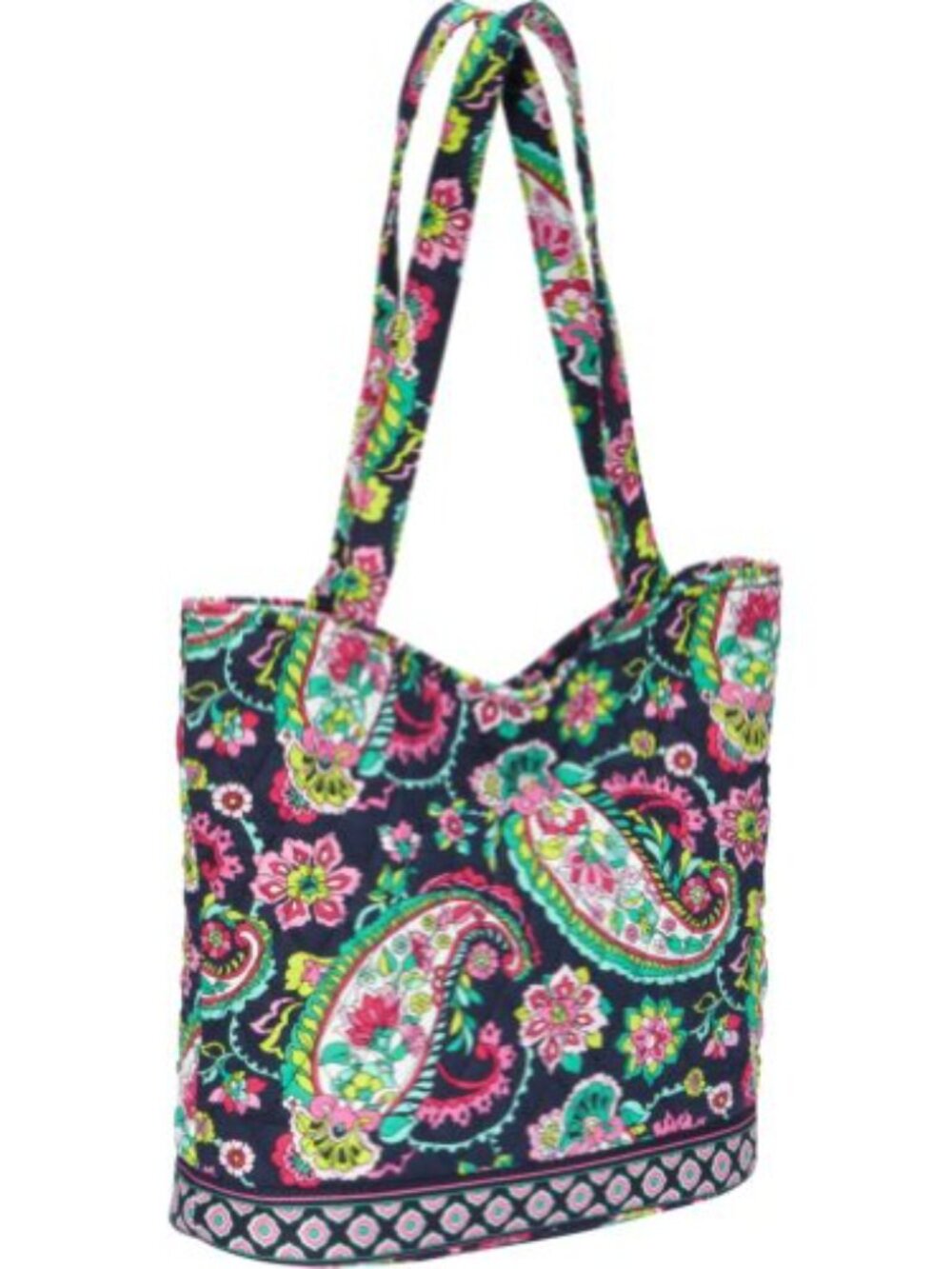 Vera Bradley Bucket Tote (Petal Paisley) - Picture 2 of 3